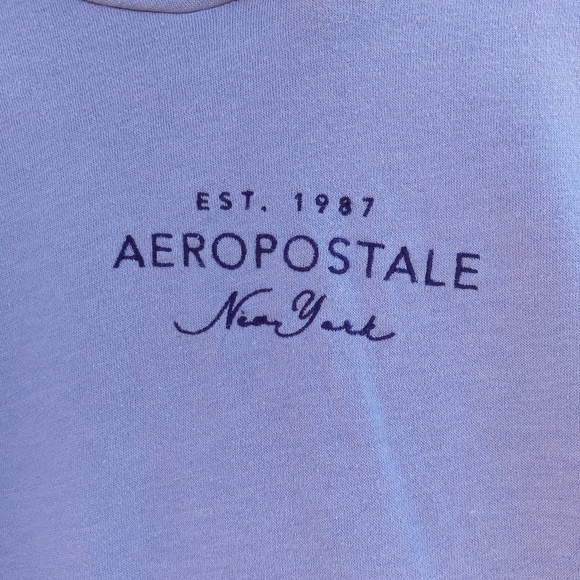 Aeropostale - Light Purple Hoodie Size S - Picture 6 of 12
